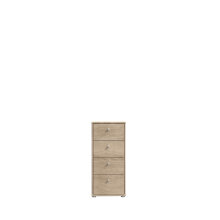 Kommode >Tembi< in Sonoma-Eiche - 38.6x85.5x34.8cm (BxHxT)