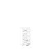 Kommode >Tembi< in Sonoma-Eiche - 38.6x85.5x34.8cm (BxHxT)