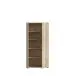 Aktenschrank >Tembi< in Sonoma-Eiche - 73.7x149.5x34.8cm (BxHxT)