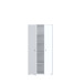Aktenschrank >Tembi< in Weiß - 73.7x149.5x34.8cm (BxHxT)