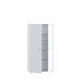 Aktenschrank >Tembi< in Weiß - 73.7x149.5x34.8cm (BxHxT)