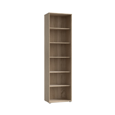 Regal >Tembi< in Sonoma-Eiche - 54x197.5x34.8cm (BxHxT)