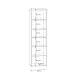 Regal >Tembi< in Sonoma-Eiche - 54x197.5x34.8cm (BxHxT)