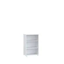 Regal >Tembi< in Weiß - 54x85.5x34.8cm (BxHxT)