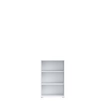 Regal >Tembi< in Weiß - 54x85.5x34.8cm (BxHxT)