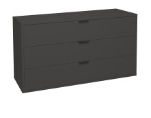 Kommode >Boulder< in Anthrazit matt Lack BG -...