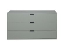 Kommode >Boulder< in Pine Green matt Lack -...