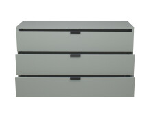 Kommode >Boulder< in Pine Green matt Lack BG - 119x67x45cm (BxHxT)