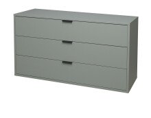 Kommode >Boulder< in Pine Green matt Lack BG - 119x67x45cm (BxHxT)