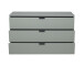 Kommode >Boulder< in Pine Green matt Lack BG - 119x67x45cm (BxHxT)