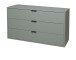 Kommode >Boulder< in Pine Green matt Lack BG - 119x67x45cm (BxHxT)