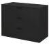 Kommode >Boulder< in Anthrazit matt Lack BG - 81x67x45cm (BxHxT)