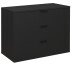Kommode >Boulder< in Anthrazit matt Lack BG - 81x67x45cm (BxHxT)