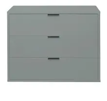 Kommode >Boulder< in Pine Green matt Lack BG -...