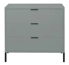 Kommode >Boulder< in Pine Green matt Lack QF -...