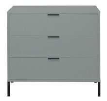 Kommode >Boulder< in Pine Green matt Lack QF -...