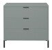 Kommode >Boulder< in Pine Green matt Lack QF - 81x82x45cm (BxHxT)