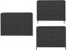 Kommode >Boulder< in Anthrazit matt Lack - 119xx45cm (BxHxT)