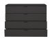 Kommode >Boulder< in Anthrazit matt Lack BG - 119x87x45cm (BxHxT)