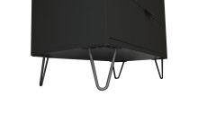 Kommode >Boulder< in Anthrazit matt Lack DB - 119x102x45cm (BxHxT)