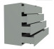 Kommode >Boulder< in Pine Green matt Lack BG - 119x87x45cm (BxHxT)