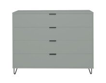 Kommode >Boulder< in Pine Green matt Lack DB -...
