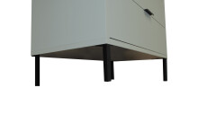 Kommode >Boulder< in Pine Green matt Lack QF - 119x102x45cm (BxHxT)