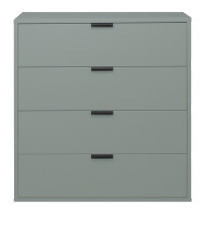 Kommode >Boulder< in Pine Green matt Lack -...