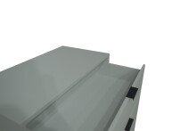 Kommode >Boulder< in Pine Green matt Lack DB - 81x102x45cm (BxHxT)