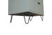 Kommode >Boulder< in Pine Green matt Lack DB - 81x102x45cm (BxHxT)