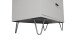 Kommode >Boulder< in Kreidegrau matt Lack DB - 51x123x45cm (BxHxT)