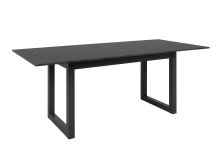 Esstisch >Alaska< in Schiefer dunkel - 160x75x90cm (BxHxT)