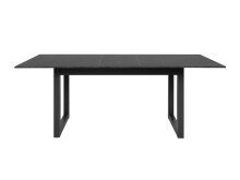 Esstisch >Alaska< in Schiefer dunkel - 160x75x90cm (BxHxT)