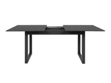 Esstisch >Alaska< in Schiefer dunkel - 160x75x90cm (BxHxT)