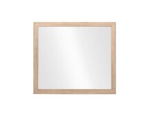 Wandspiegel >Kuta< in Sonoma-Eiche - 80x70x2cm (BxHxT)
