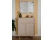 Wandspiegel >Kuta< in Sonoma-Eiche - 80x70x2cm (BxHxT)