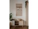 Garderobenpaneel >Kuta< in Sonoma-Eiche - 55x110x30cm (BxHxT)