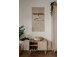 Garderobenpaneel >Kuta< in Sonoma-Eiche - 55x110x30cm (BxHxT)