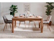 Esstisch >Batley< in Artisan Eiche - 160x75x90cm (BxHxT)