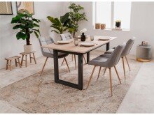 Esstisch >Arvada< in Sonoma-Eiche aus MDF -...