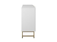 Sideboard >Elwood< in Weiß matt - 179x90x40.5cm (BxHxT)