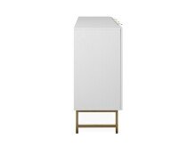 Sideboard >Elwood< in Weiß matt - 179x90x40.5cm (BxHxT)