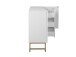 Sideboard >Elwood< in Weiß matt - 179x90x40.5cm (BxHxT)
