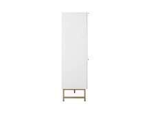 Highboard >Elwood< in Weiß matt - 100x142x40.5cm (BxHxT)