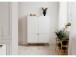 Highboard >Elwood< in Weiß matt - 100x142x40.5cm (BxHxT)