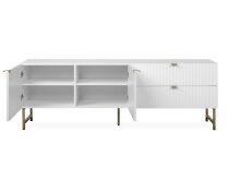 TV-Board >Elwood< in Weiß matt - 179x60,5x40.5cm (BxHxT)