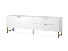 TV-Board >Elwood< in Weiß matt - 179x60,5x40.5cm (BxHxT)