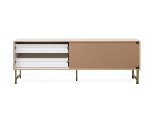 TV-Board >Elwood< in Weiß matt - 179x60,5x40.5cm (BxHxT)