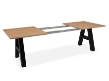 Esstisch >Geneva< in Artisan Eiche - 157x75x90cm (BxHxT)