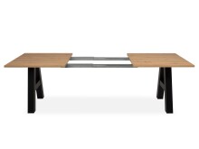 Esstisch >Geneva< in Artisan Eiche - 157x75x90cm (BxHxT)